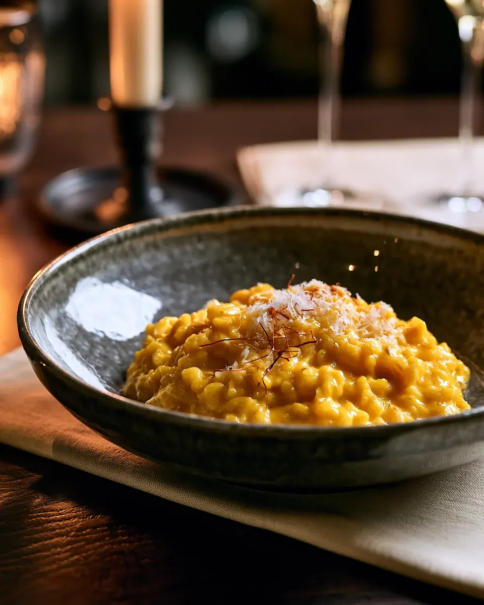 Risotto allo zafferano